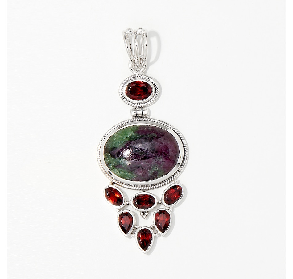 Image 213435_ZOGAR.jpg, Product 213-435 / Price $109.33, Himalayan Gems Sterling Silver Gemstone Pendant from Himalayan Gems on TSC.ca's Jewellery department