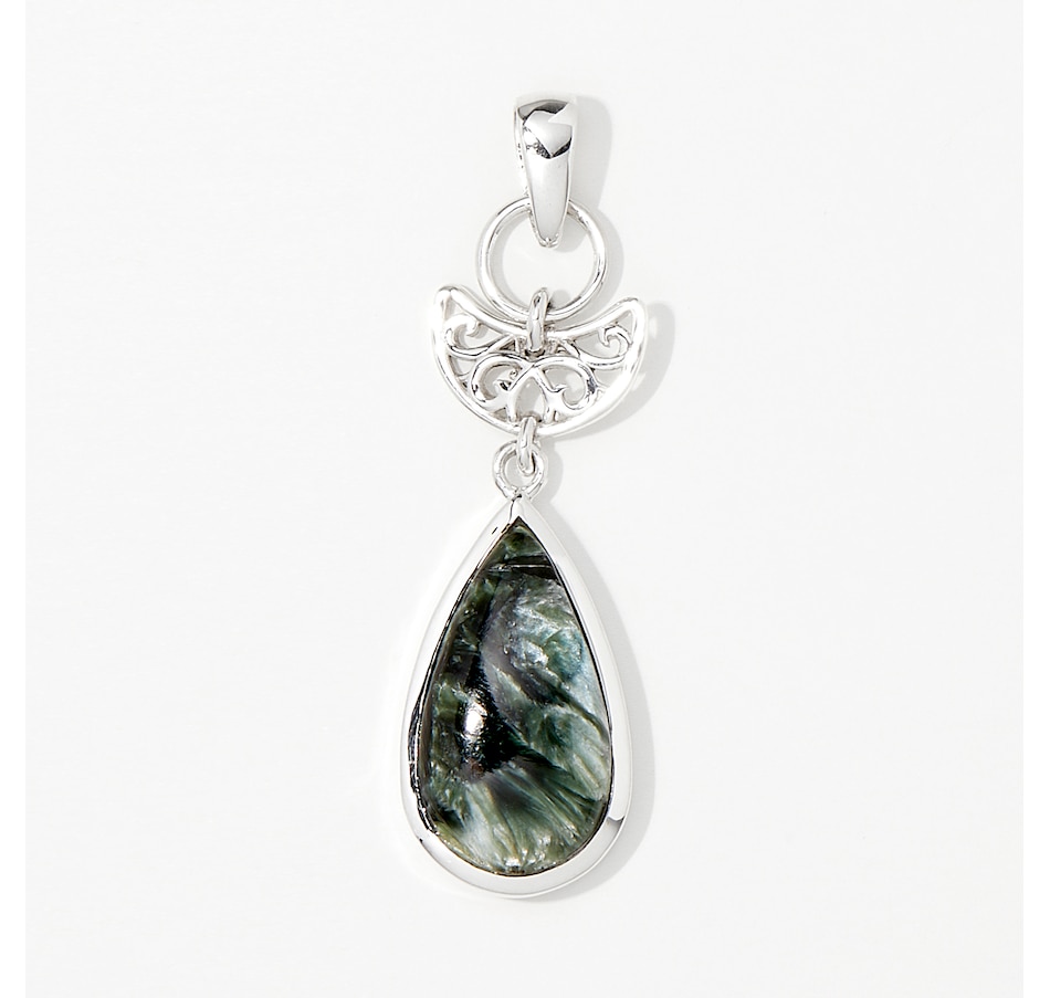 Image 213447_SERA.jpg, Product 213-447 / Price $89.33, Himalayan Gems Sterling Silver 12x22mm Gemstone Pendant from Himalayan Gems on TSC.ca's Jewellery department