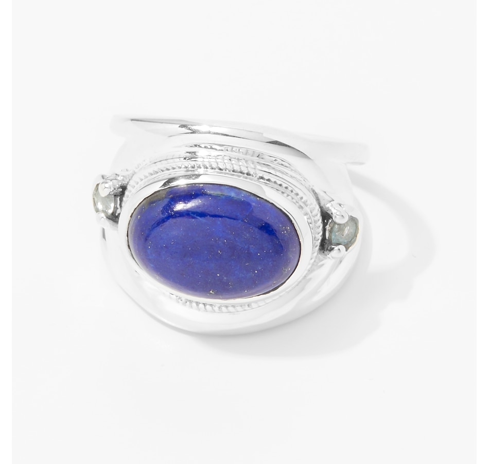 Image 213451_LAPBT.jpg, Product 213-451 / Price $89.33, Himalayan Gems Sterling Silver Multi Gemstone Ring from Himalayan Gems on TSC.ca's Jewellery department