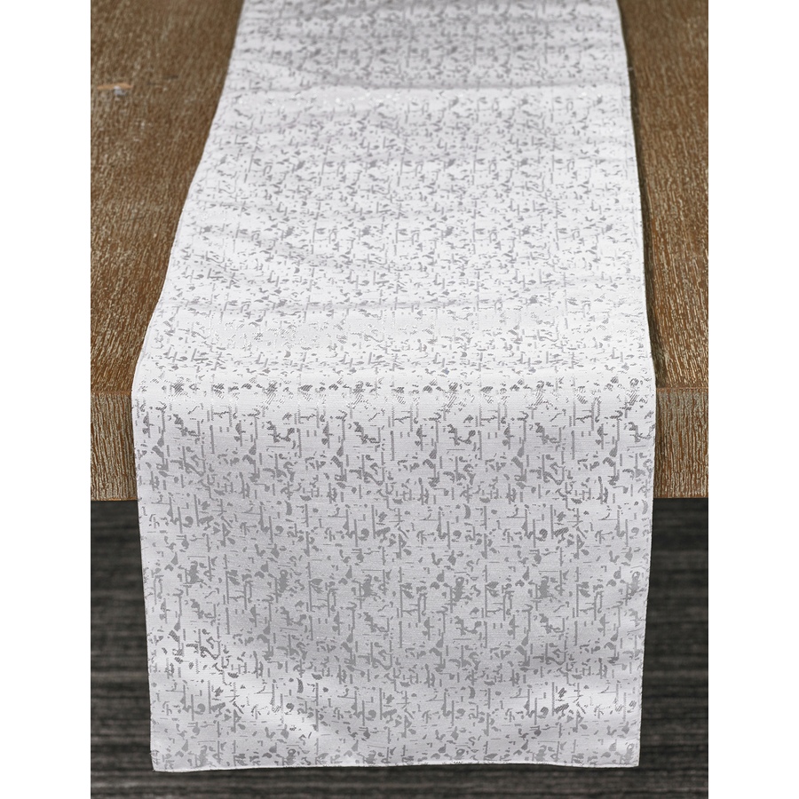 Image 213491.jpg, Product 213-491 / Price $16.88, Mera Linens Metalic Silver Table Runner from Mera Linens on TSC.ca's Kitchen department