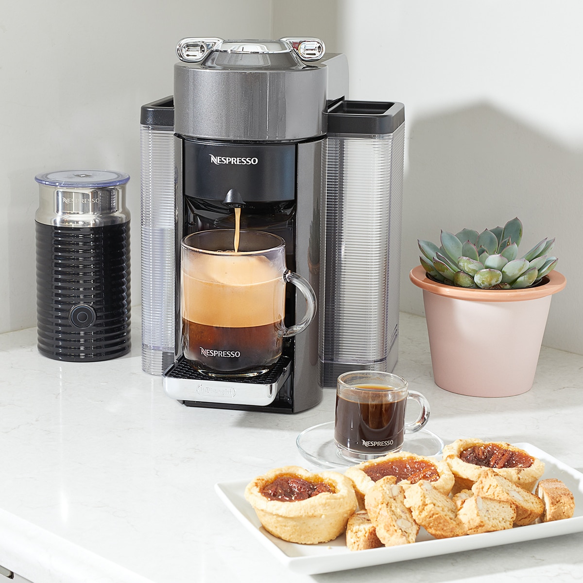 Nespresso machine cheap bundle