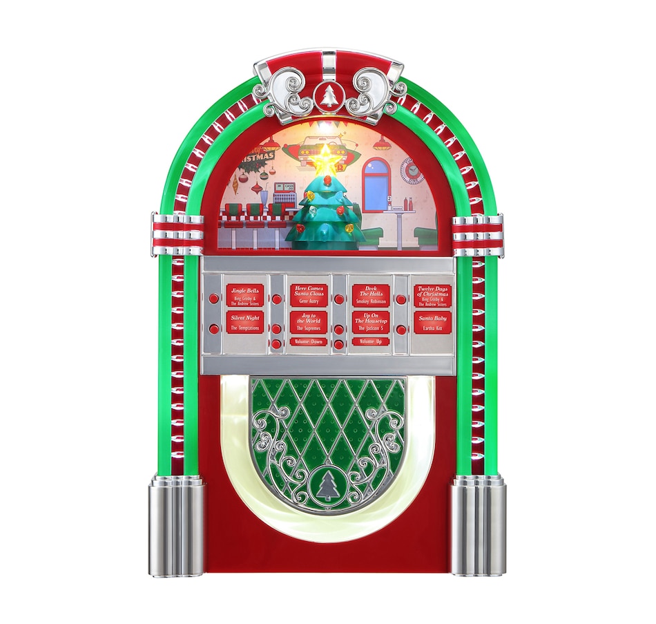 Image 213614.jpg , Product 213-614 / Price $69.99 , Mr. Christmas Vintage Juke Box from Mr. Christmas on TSC.ca's Electronics department