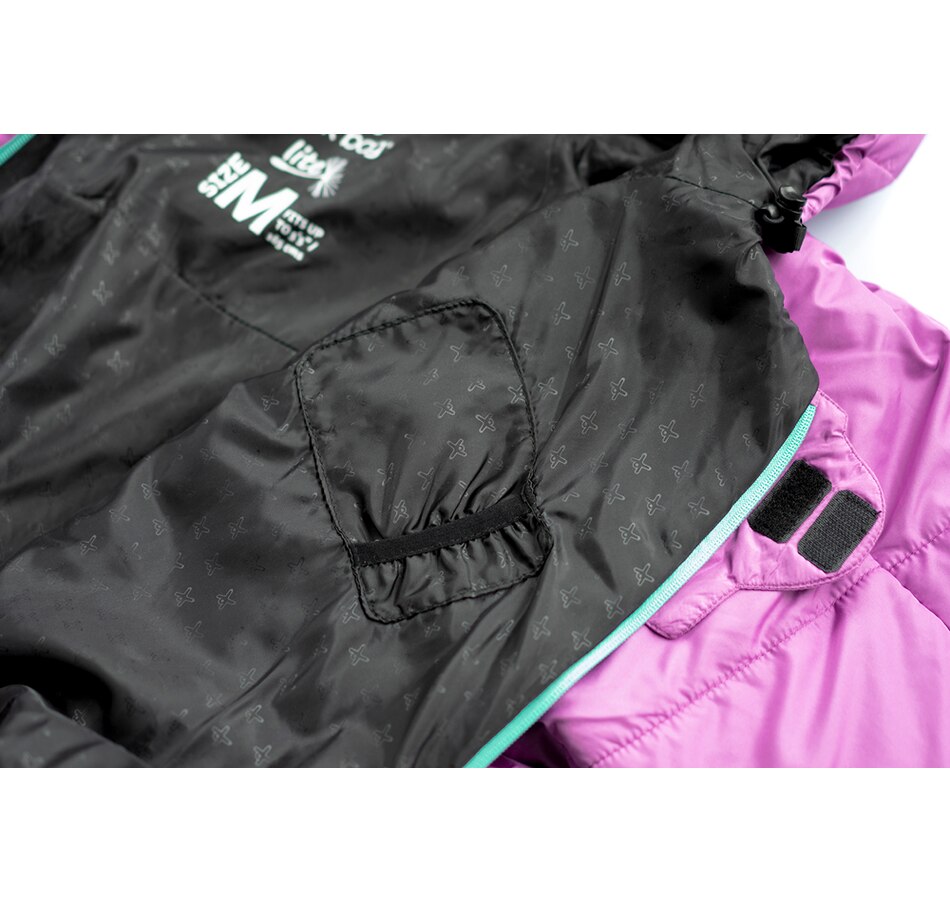 Selk'bag Lite 6g Wearable Sleeping Bag Violet Cockatoo x Large in