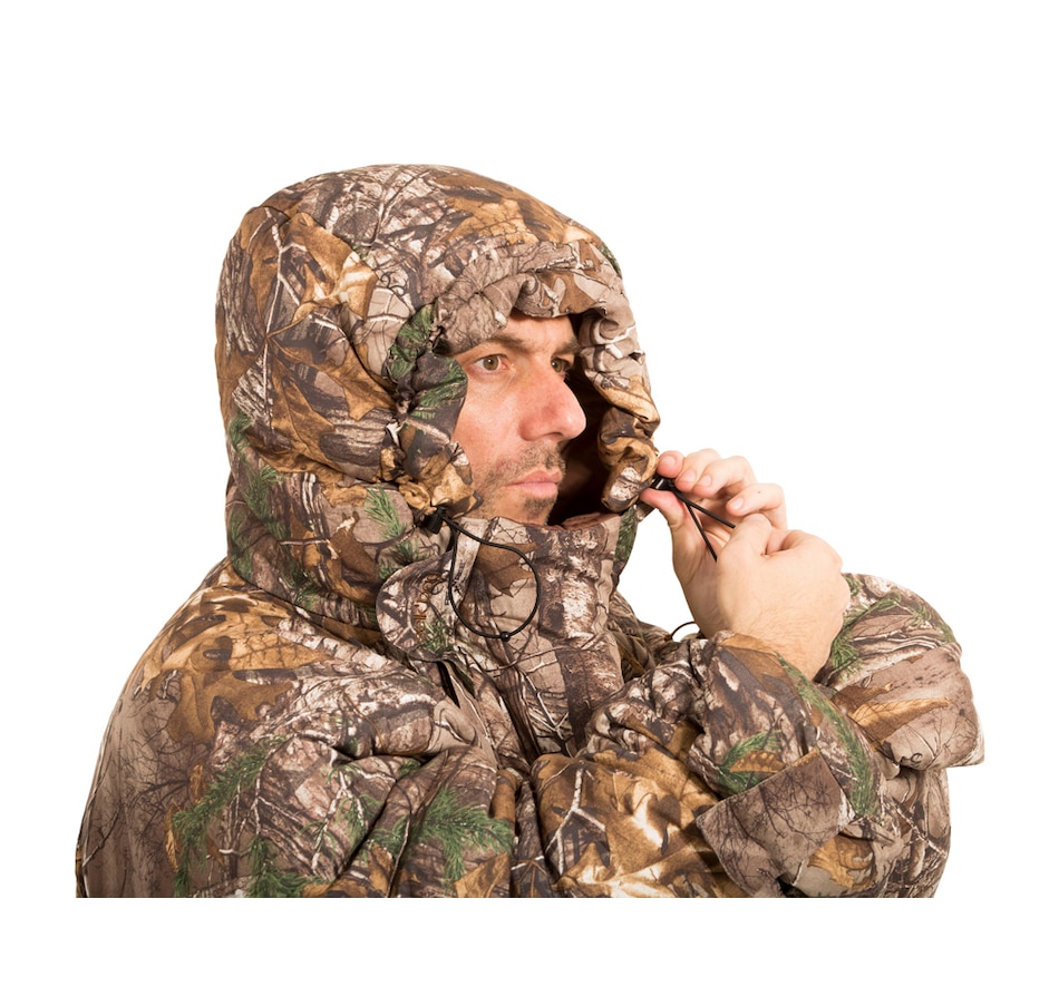 Image 213618_ALTMORE3.jpg, Product 213-618 / Price $89.33, Selk'Bag Instinct Realtree Edge Wearable Sleeping Bag from Selk'bag on TSC.ca's Health & Fitness department