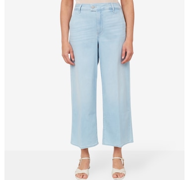 Product 214-054 / Price $89.99 , NYDJ Mona Wide Leg Denim Trouser