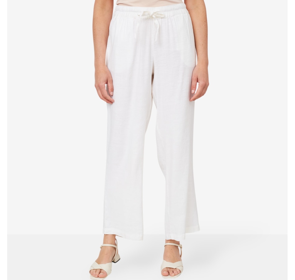 Image 214056_WHT.jpg, Product 214-056 / Price $79.88, NYDJ Relaxed Drawstring Pant from NYDJ on TSC.ca's Fashion department