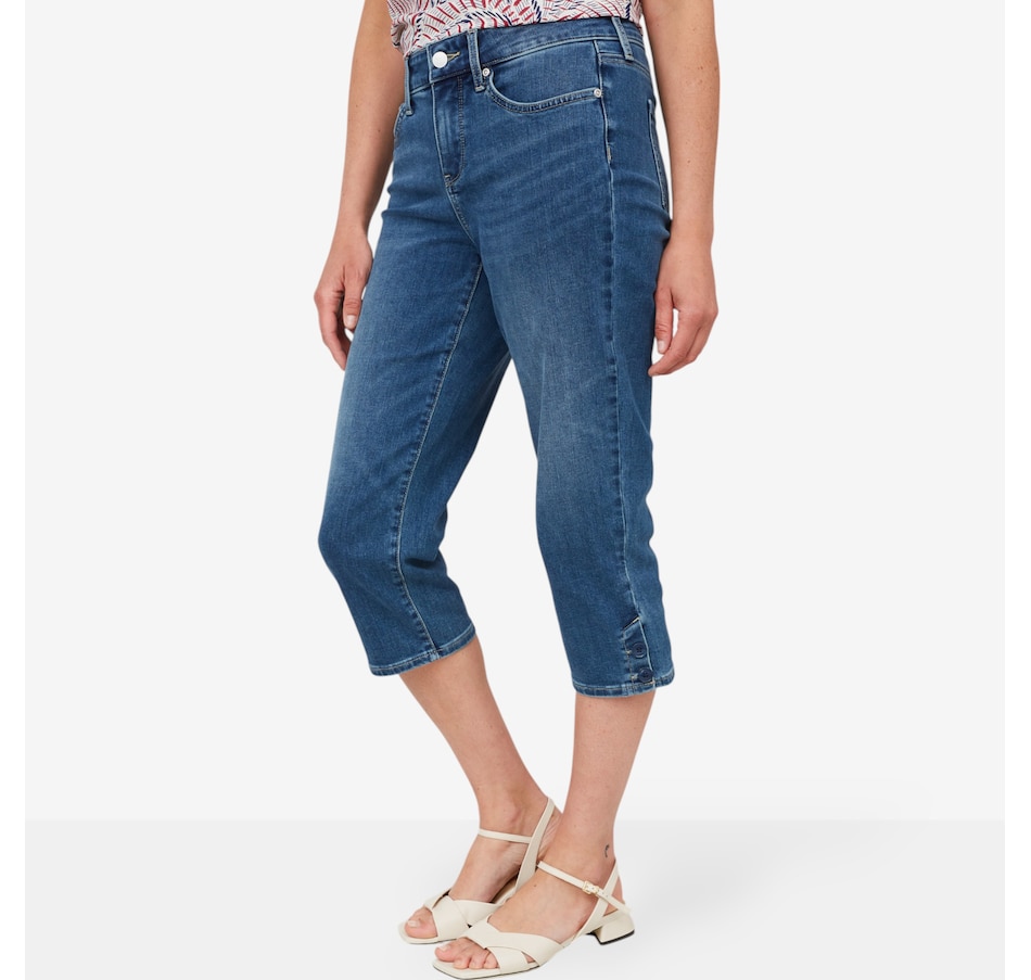 Image 214061_ALTMORE2.jpg, Product 214-061 / Price $64.88, NYDJ Marilyn Crop Jean with Button Side Plackets from NYDJ on TSC.ca's Fashion department