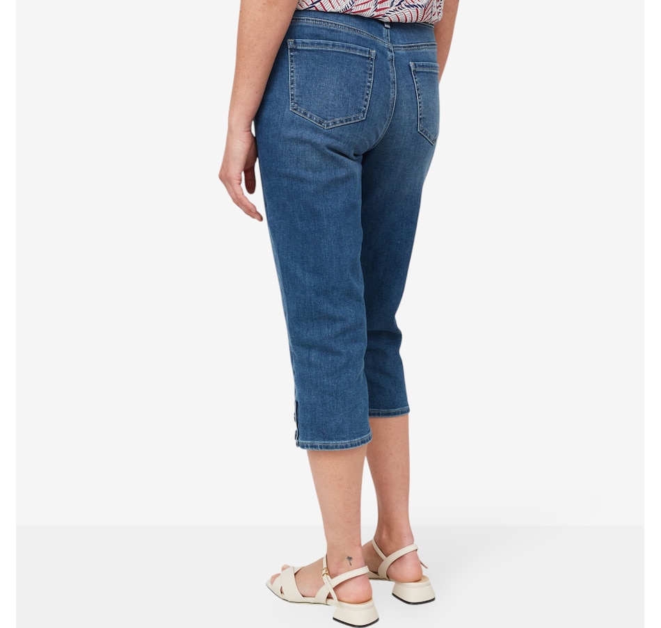 Image 214061_ALTMORE3.jpg, Product 214-061 / Price $64.88, NYDJ Marilyn Crop Jean with Button Side Plackets from NYDJ on TSC.ca's Fashion department