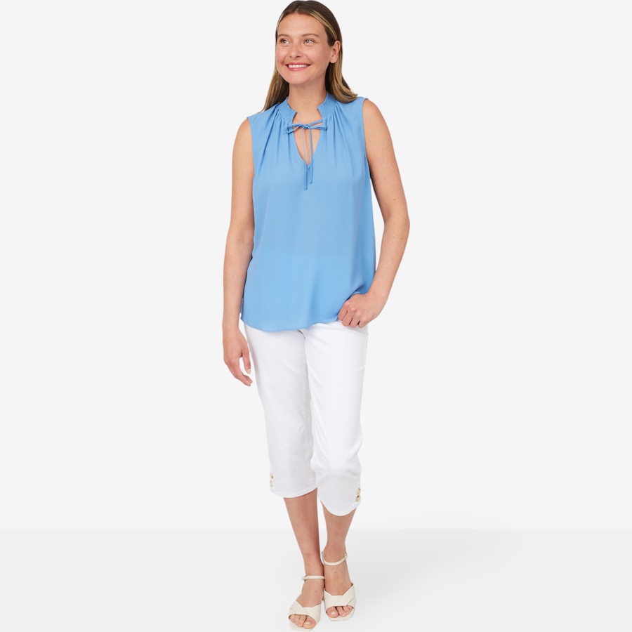 Image 214064_ALTMORE1.jpg, Product 214-064 / Price $39.33, NYDJ Sleeveless Gemma Blouse from NYDJ on TSC.ca's Fashion department