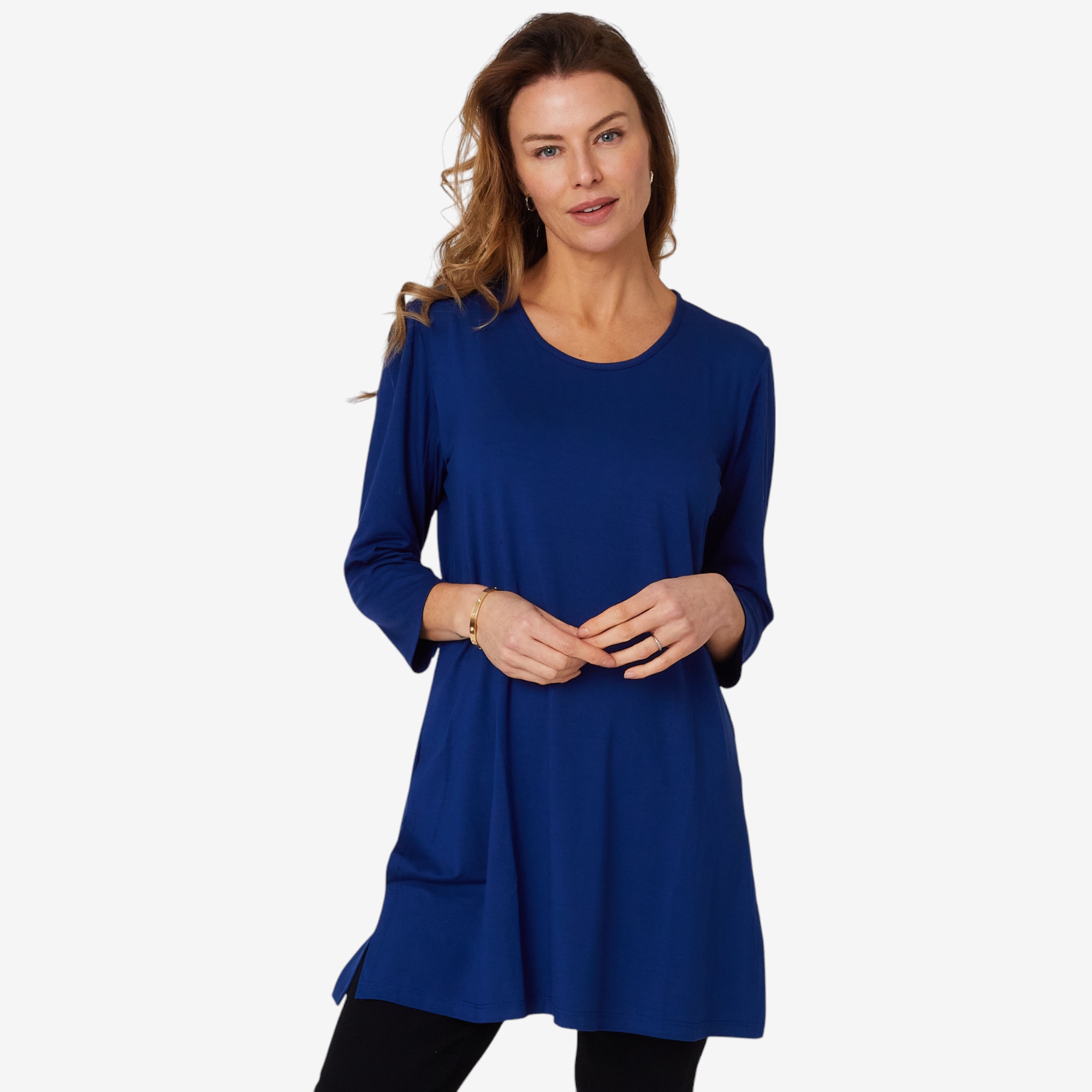 Mr. Max Bamboo Ultra Modal Tunic with Side Slits - TSC.ca