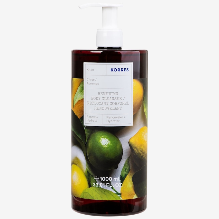 Image 214225_CIR.jpg, Product 214-225 / Price $39.00, KORRES Mega Size Renewing Body Cleanser (1 Litre) from KORRES Natural Products on TSC.ca's Beauty department