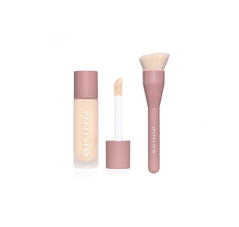Image 214364_ALA.jpg, Product 214-364 / Price $79.99, SKINN Scientific Foundation + Concealer with Brush from SKINN on TSC.ca's Beauty department