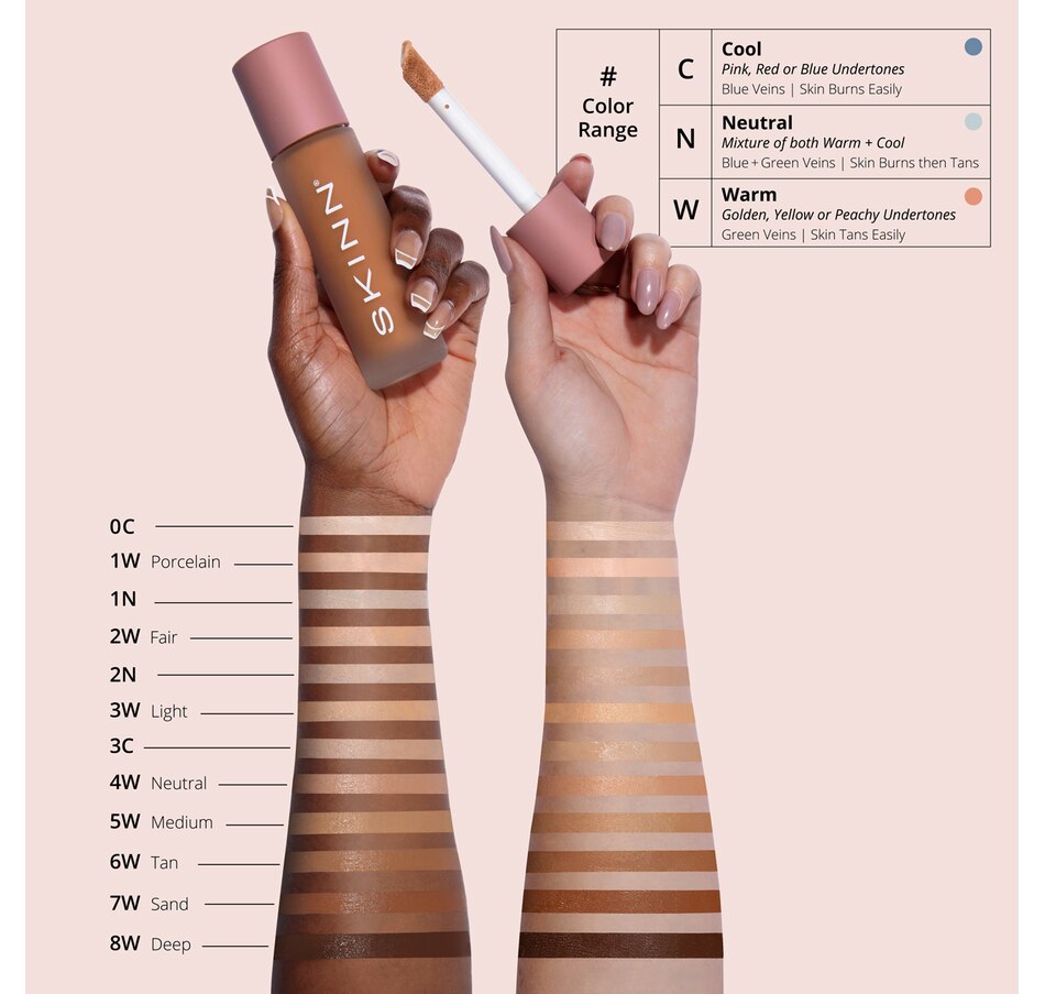 Image 214364_ALTMORE6.jpg, Product 214-364 / Price $79.99, SKINN Scientific Foundation + Concealer with Brush from SKINN on TSC.ca's Beauty department