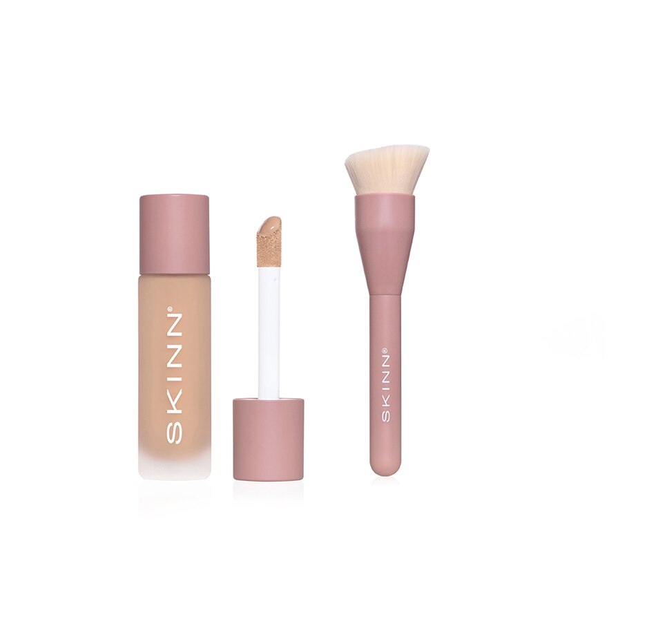 Image 214364_LBE.jpg, Product 214-364 / Price $79.99, SKINN Scientific Foundation + Concealer with Brush from SKINN on TSC.ca's Beauty department