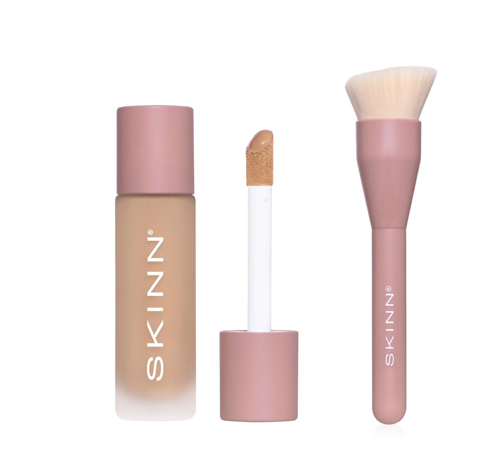 Image 214364_M.jpg, Product 214-364 / Price $79.99, SKINN Scientific Foundation + Concealer with Brush from SKINN on TSC.ca's Beauty department