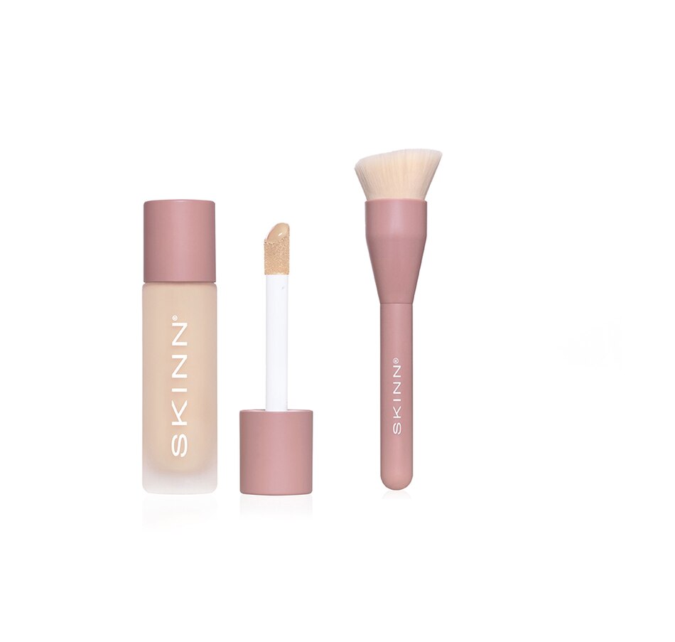 Image 214364_NBE.jpg, Product 214-364 / Price $79.99, SKINN Scientific Foundation + Concealer with Brush from SKINN on TSC.ca's Beauty department