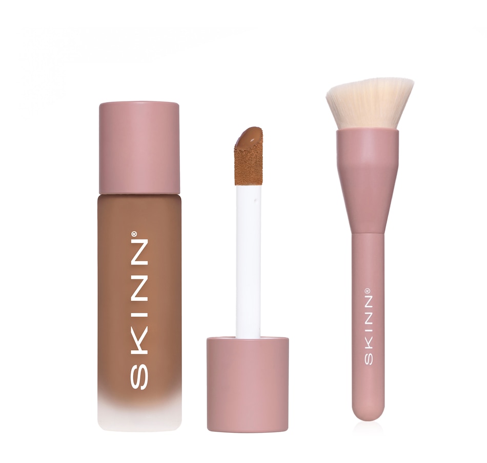 Image 214364_SAN.jpg, Product 214-364 / Price $79.99, SKINN Scientific Foundation + Concealer with Brush from SKINN on TSC.ca's Beauty department