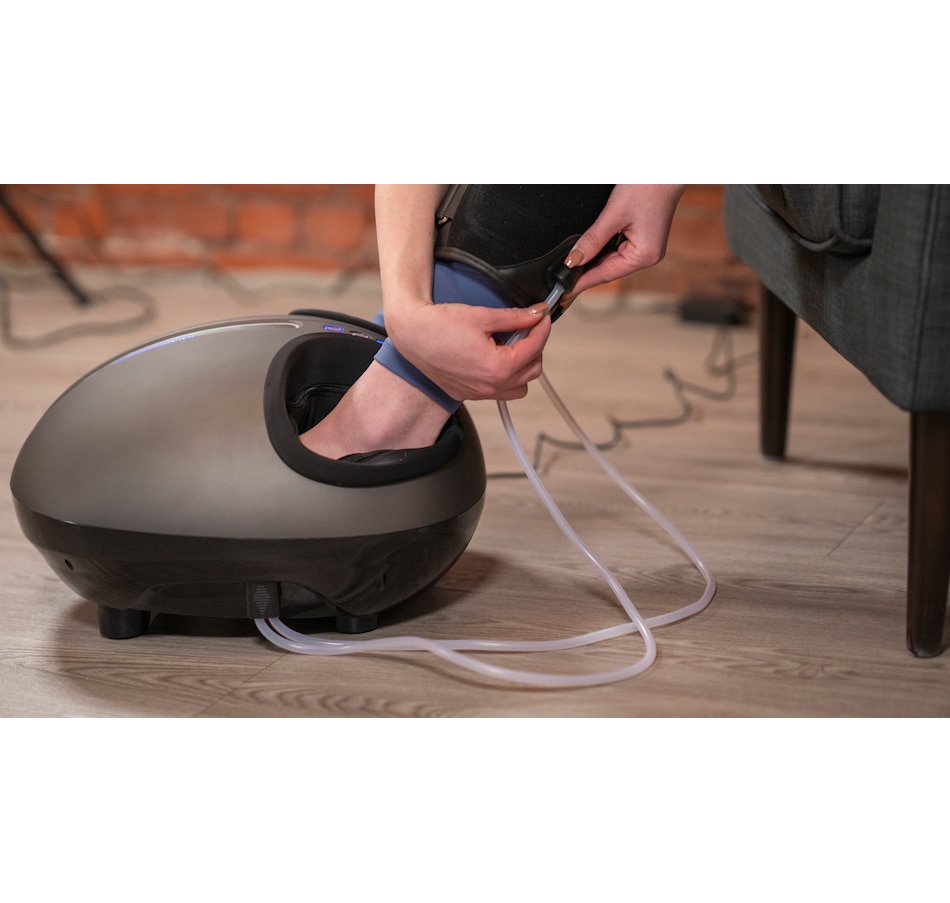 BACKplus® Shiatsu Foot Massager with Calf Compression & Heat