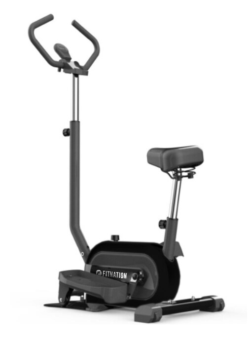 Health Fitness Exercise Fitness Cardio Ellipticals Exercise Bikes FitNation 2 In 1 Elliptical Stepper With 30 Days of Echelon Fitness Classes TSC Online Shopping for Canadians