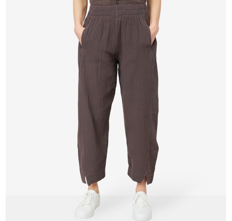 Image 214422_EAR.jpg, Product 214-422 / Price $44.88, Shannon Passero Cotton Gauze Arista Pant from Shannon Passero on TSC.ca's Fashion department