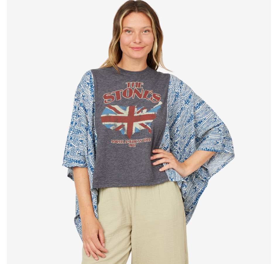 Image 214440_ST8.jpg, Product 214-440 / Price $99.99, Shannon Passero Banded Pull Over Rolling Stones from Shannon Passero on TSC.ca's Fashion department