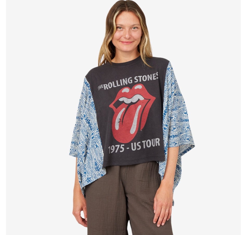 Image 214440_STYL7.jpg, Product 214-440 / Price $99.99, Shannon Passero Banded Pull Over Rolling Stones from Shannon Passero on TSC.ca's Fashion department