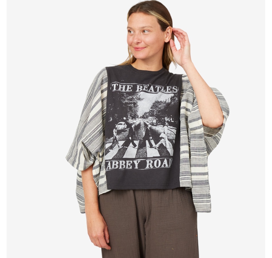 Image 214442_STYL5.jpg, Product 214-442 / Price $99.99, Shannon Passero Banded Pull Over The Beatles from Shannon Passero on TSC.ca's Fashion department