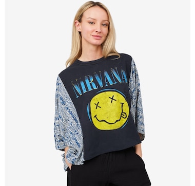 Shannon Passero Banded Pull Over Nirvana