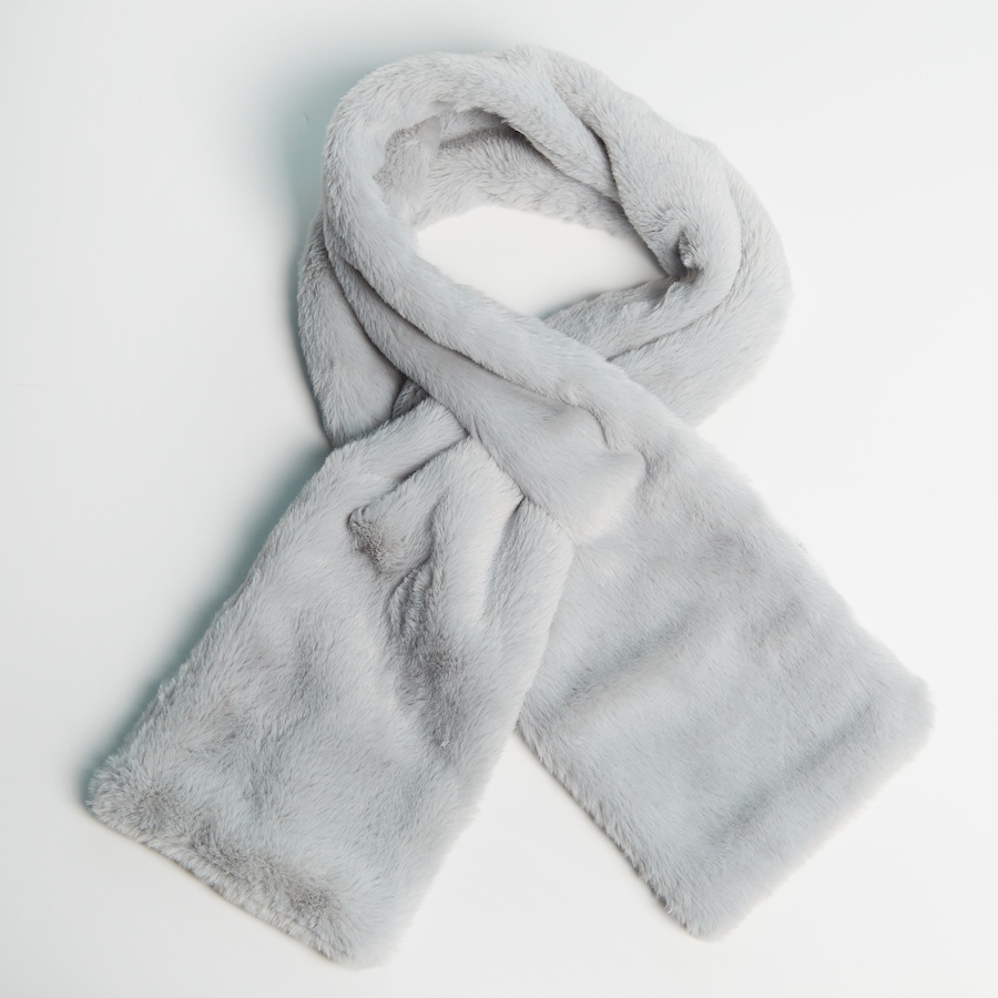 Image 214477_SIL.jpg, Product 214-477 / Price $19.33, Guillaume Home Faux Fur Scarf from Guillaume on TSC.ca's Fashion department