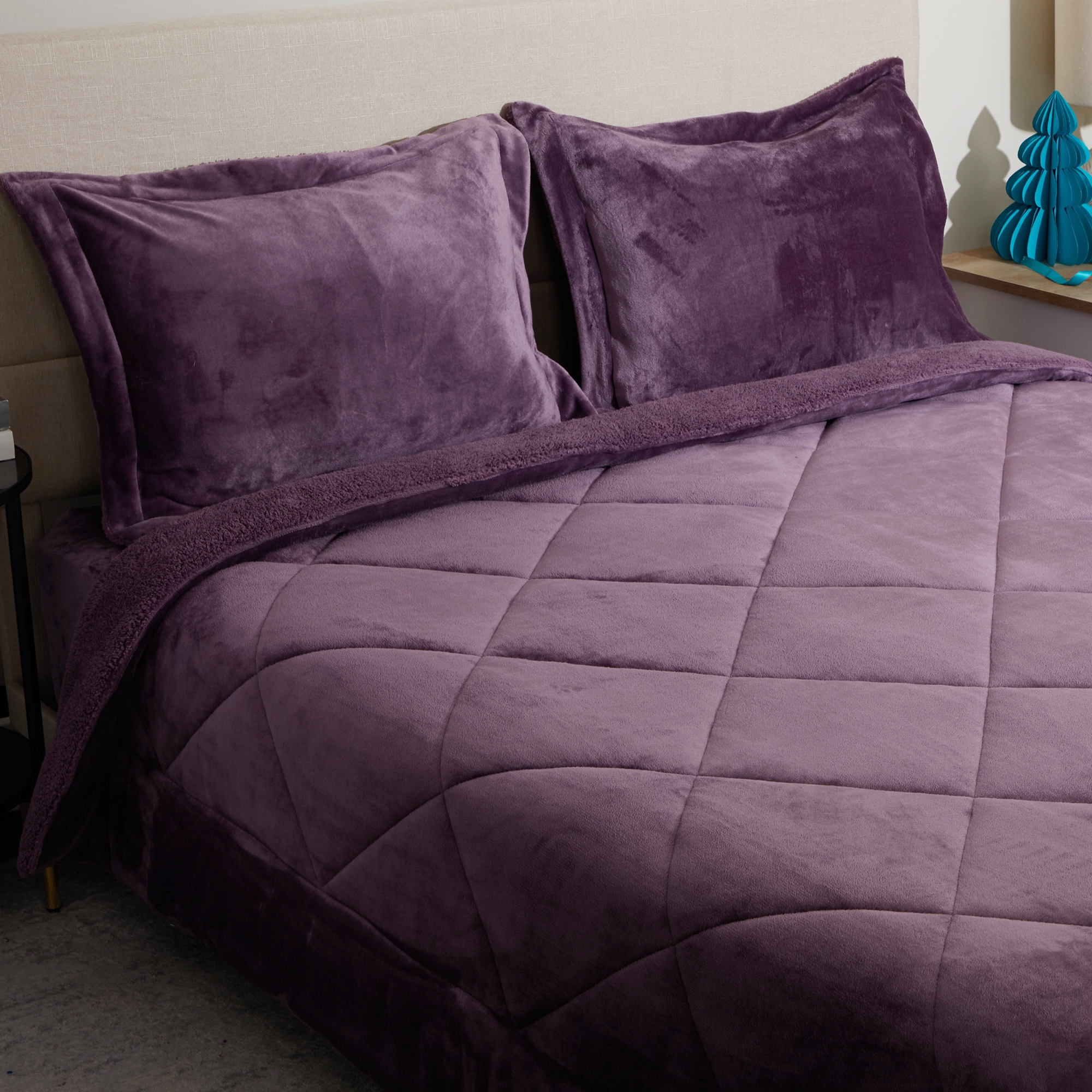 Home Suite Mink 3-Piece Comforter Set - TSC.ca