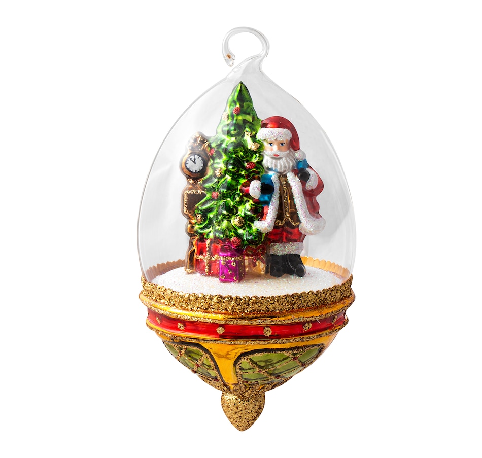 Image 214505.jpg, Product 214-505 / Price $89.99, Huras Family Ornaments Santa with Christmas Tree from Huras on TSC.ca's Home & Garden department