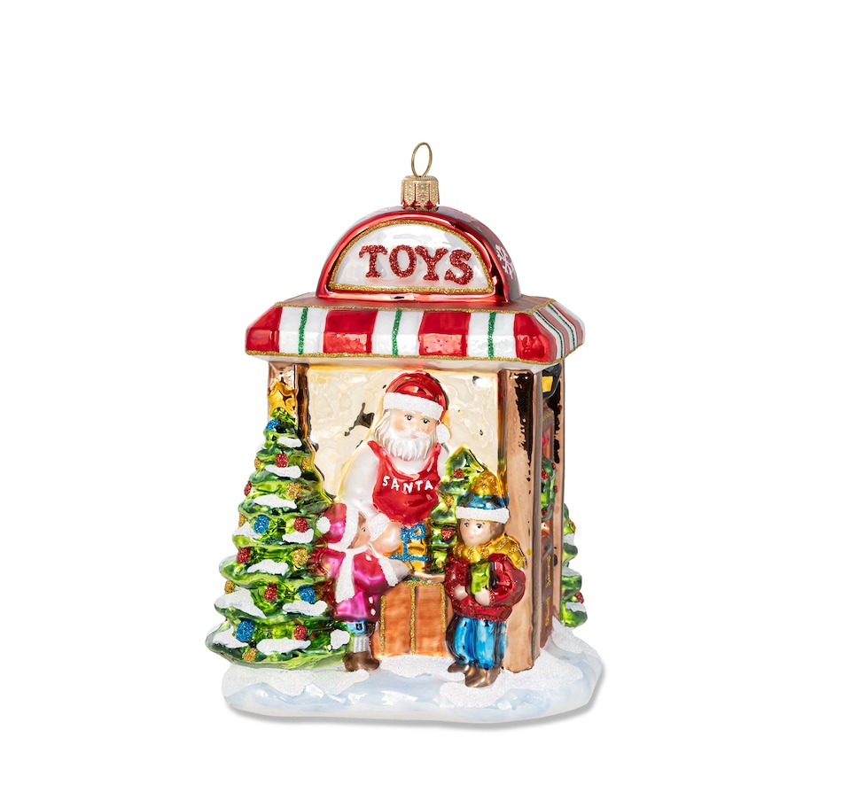 Image 214508.jpg, Product 214-508 / Price $49.99, Huras Family Ornaments Welcome to Santa's Toy Shop from Huras on TSC.ca's Home & Garden department