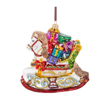 Huras Family Ornaments Majestic Rocking Horse
