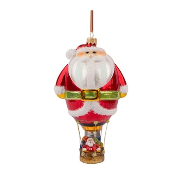 Huras Family Ornaments Balloon Santa