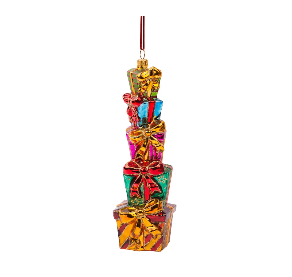 Image 214524.jpg, Product 214-524 / Price $59.99, Huras Family Ornaments Stack of Gifts from Huras on TSC.ca's Home & Garden department