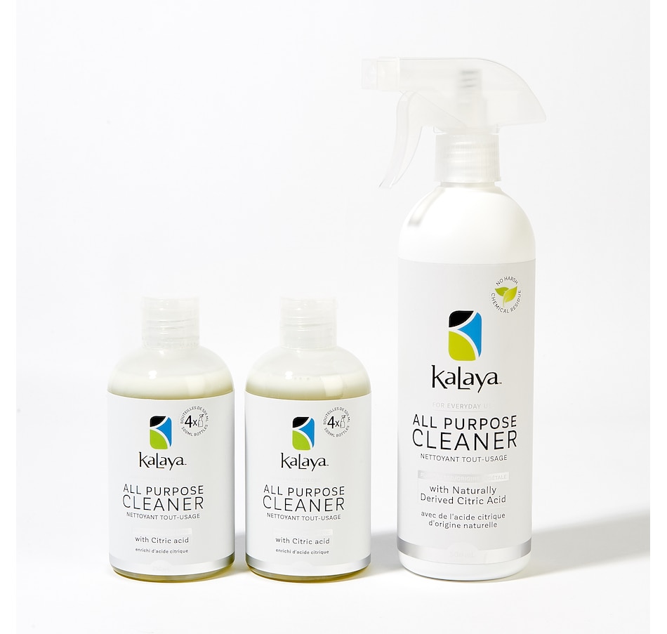Image 214791.jpg, Product 214-791 / Price $30.00, Kalaya All Purpose Cleaner Duo with Bonus Spray Bottle from Kalaya on TSC.ca's Home & Garden department