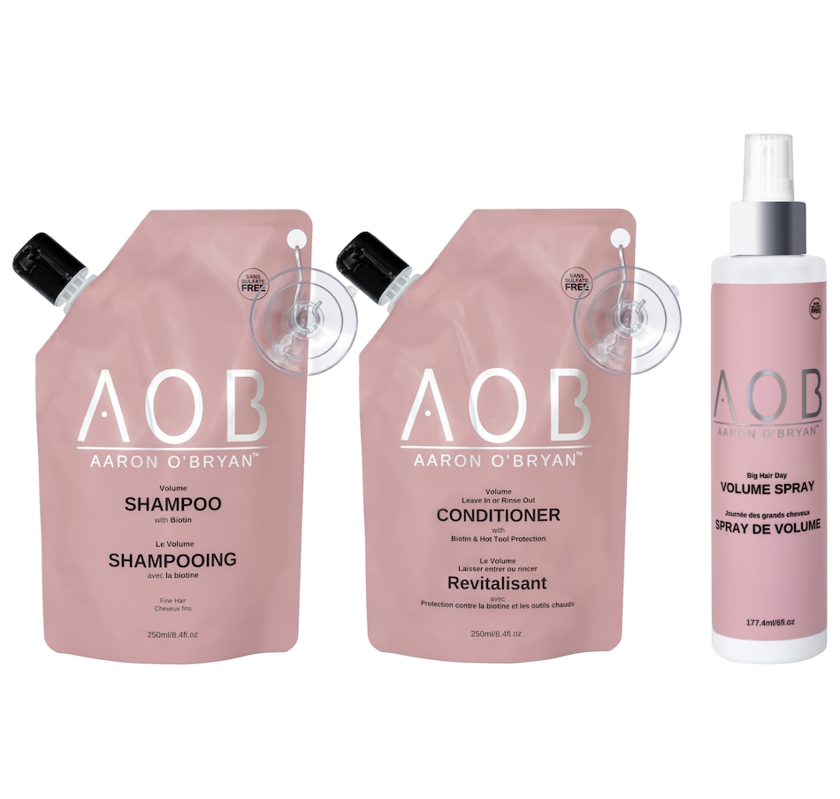 Image 214865.jpg, Product 214-865 / Price $96.00, AOB Big Hair Day Volume Trio from AOB on TSC.ca's Beauty department