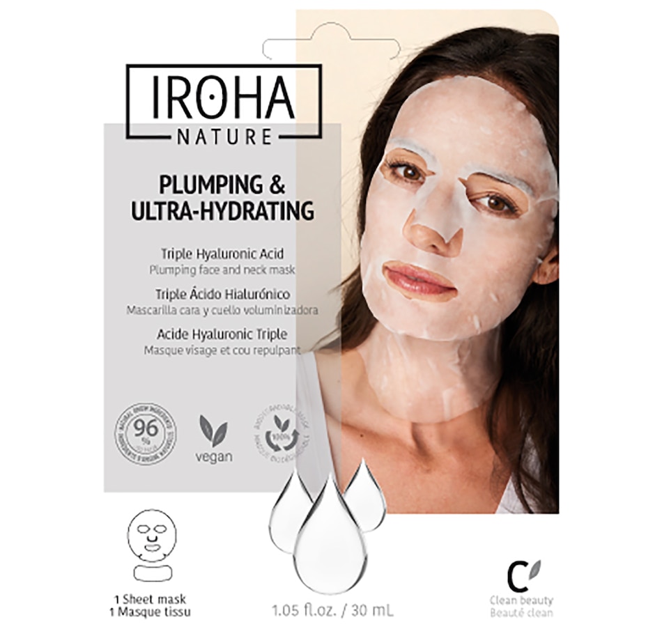 Beauty Skin Care Treatments Masks Iroha Nature Plumping & Ultra