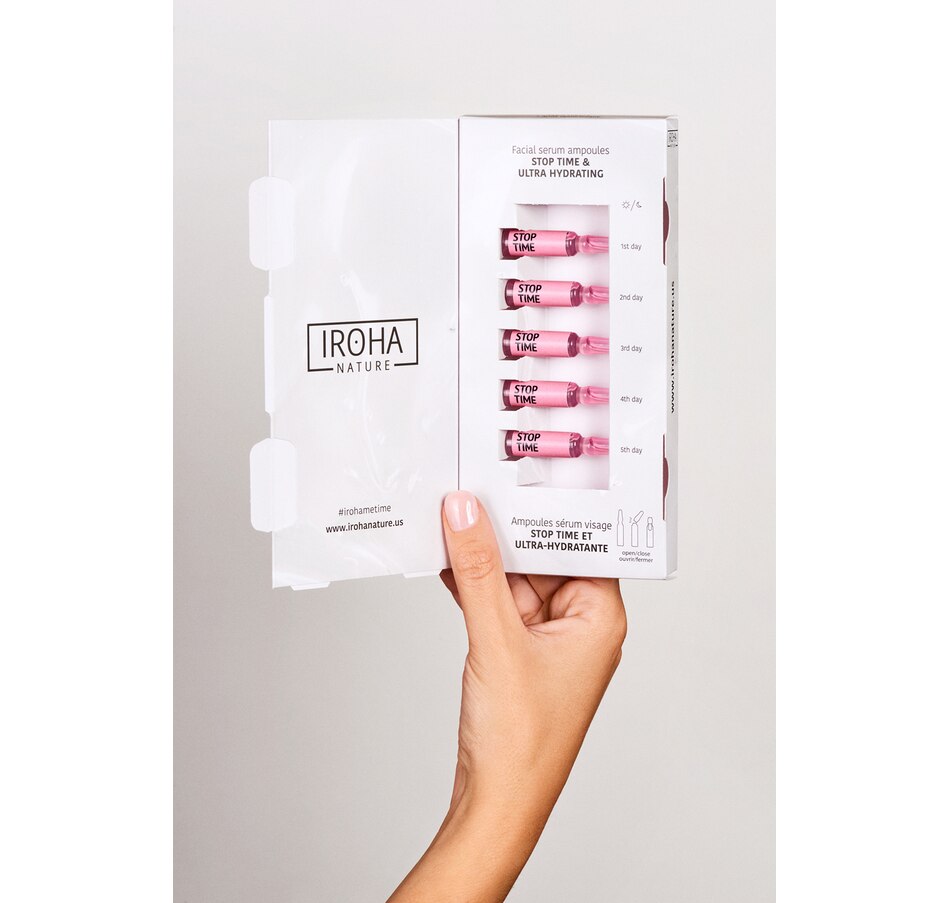 Image 214902_ALTMORE1.jpg, Product 214-902 / Price $23.65, Iroha Nature Stop Time & Ultra Hydrating Retinol Facial Serum Ampoules - Set of 5 from Iroha Nature on TSC.ca's Beauty department