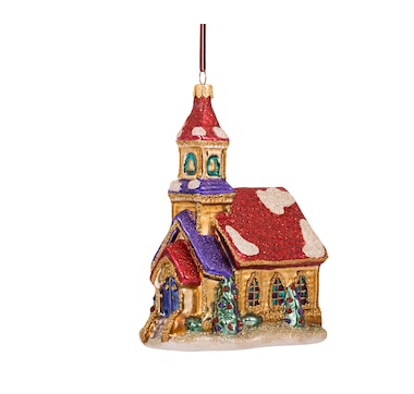 Huras Family Ornaments Jewel-Coloured Church