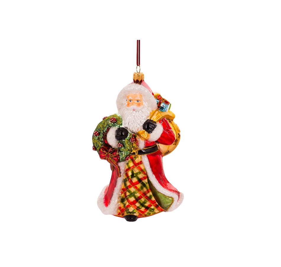 Image 215273.jpg, Product 215-273 / Price $59.99, Huras Family Ornaments Holiday Cheer Santa Ornament from Huras on TSC.ca's Home & Garden department