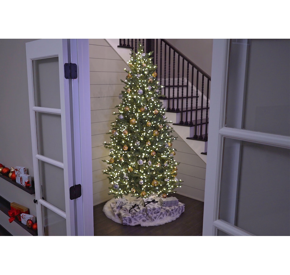 Image 215275_ALTMORE2.jpg, Product 215-275 / Price $949.99 - $999.99, Holiday Memories Clarmenont Green Fir Tree with Storage Bag and Remote from Holiday Memories on TSC.ca's Home & Garden department