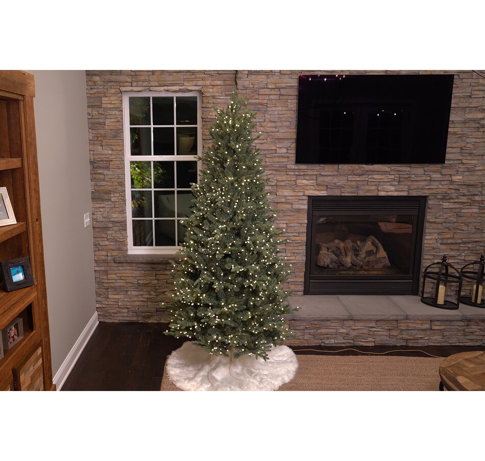 Image 215275_ALTMORE5.jpg, Product 215-275 / Price $949.99 - $999.99, Holiday Memories Clarmenont Green Fir Tree with Storage Bag and Remote from Holiday Memories on TSC.ca's Home & Garden department