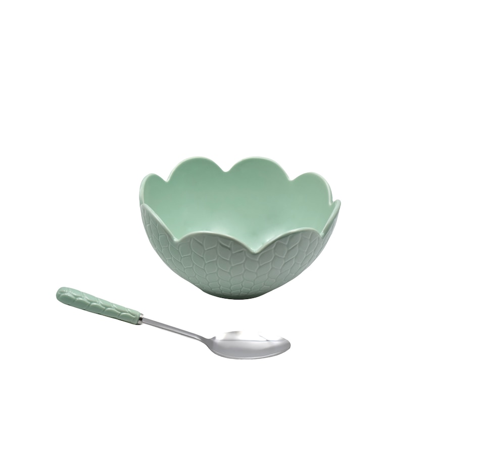 Image 215280_CARWM.jpg, Product 215-280 / Price $29.99, Temp-tations 2qt Bowl with Serving Spoon from temp-tations on TSC.ca's Kitchen department
