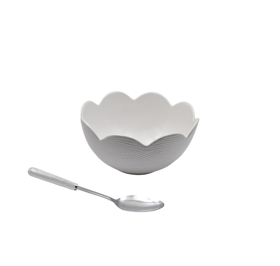 Image 215280_WOOLW.jpg, Product 215-280 / Price $29.99, Temp-tations 2qt Bowl with Serving Spoon from temp-tations on TSC.ca's Kitchen department