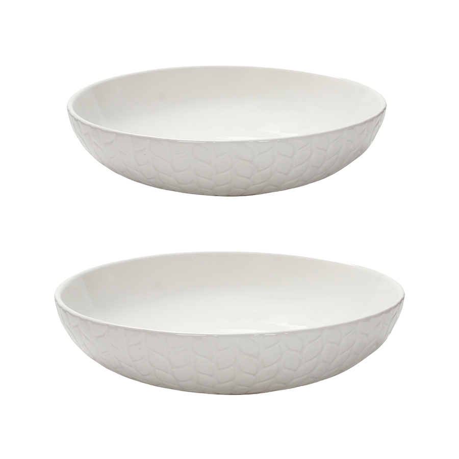 Image 215284_CARWW.jpg, Product 215-284 / Price $44.99, temp-tations 3-Quart and Four-Quart Shallow Bowl Set from temp-tations on TSC.ca's Kitchen department
