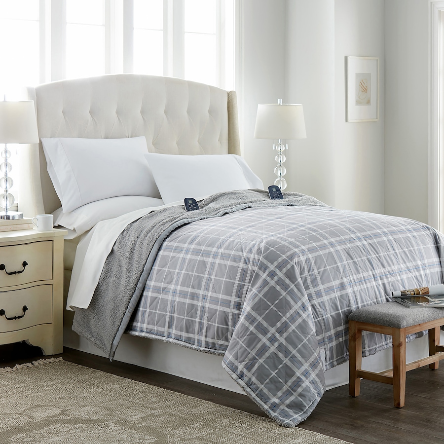 Image 215304_ALTMORE3.jpg, Product 215-304 / Price $119.99 - $189.99, Shavel Micro Flannel and Sherpa Electric Blanket from Shavel on TSC.ca's Home & Garden department