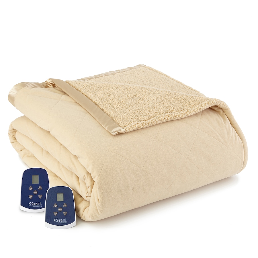 Image 215304_CNO.jpg, Product 215-304 / Price $119.99 - $189.99, Shavel Micro Flannel and Sherpa Electric Blanket from Shavel on TSC.ca's Home & Garden department