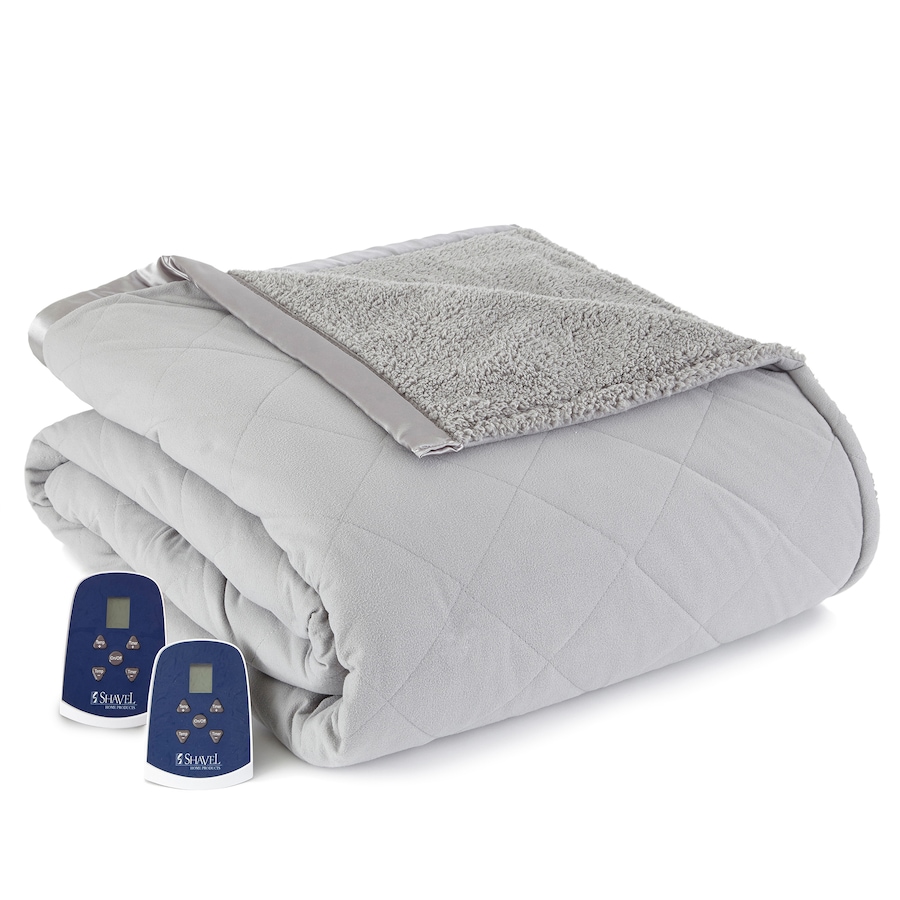 Image 215304_GYSNE.jpg, Product 215-304 / Price $119.99 - $189.99, Shavel Micro Flannel and Sherpa Electric Blanket from Shavel on TSC.ca's Home & Garden department