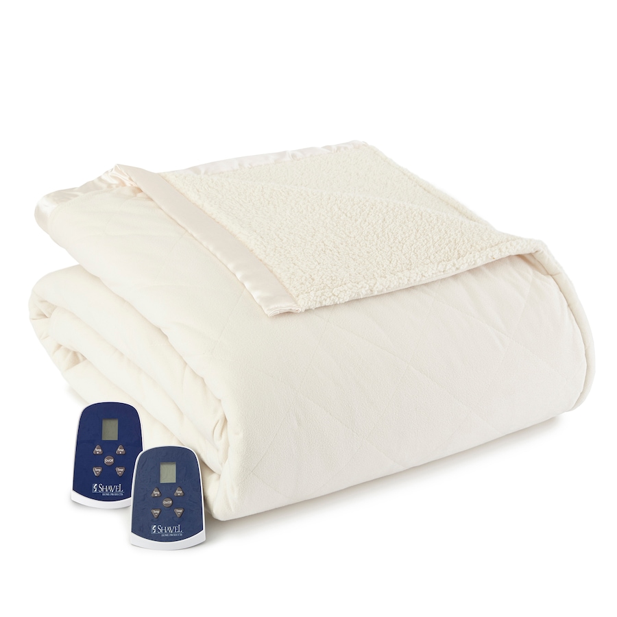 Image 215304_IVR.jpg, Product 215-304 / Price $119.99 - $189.99, Shavel Micro Flannel and Sherpa Electric Blanket from Shavel on TSC.ca's Home & Garden department